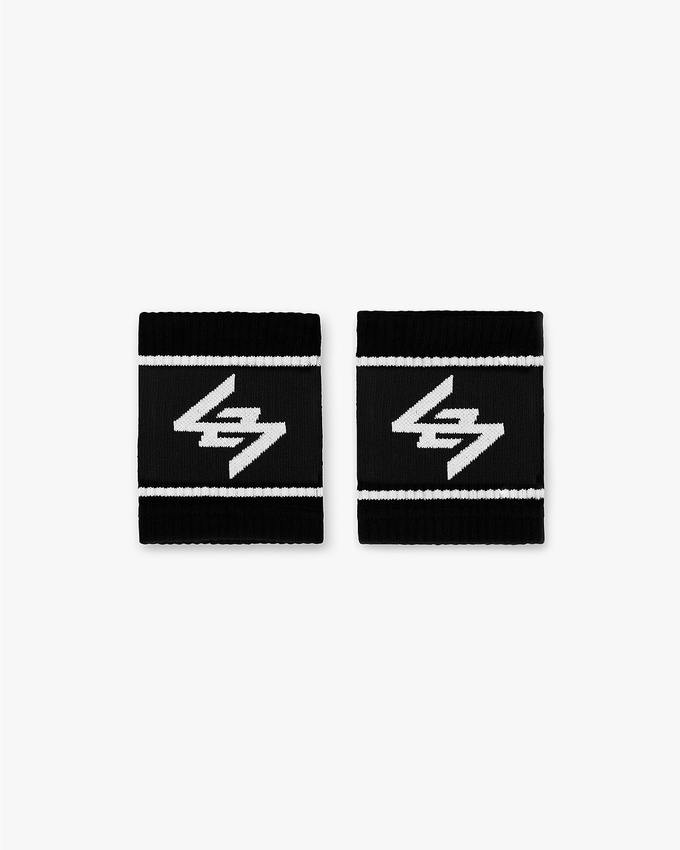 247 Logo Wrist Bands - Black